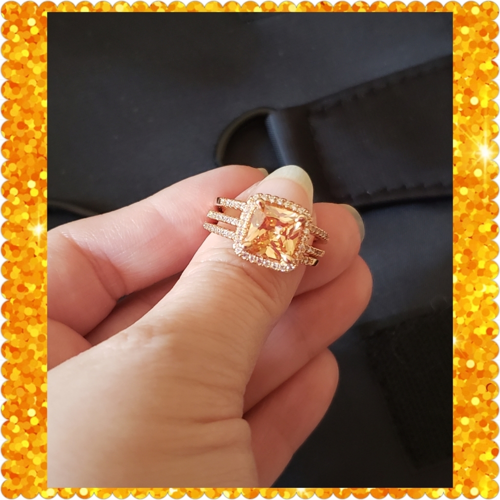 💛18K Rose Gold Champagne💛 - Picture 2 of 3